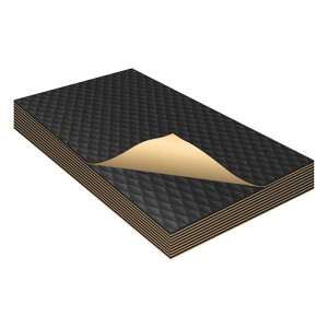 X AUTOHAUX 10��80mil 2mm 69.5�����t�B�[�g�J�[�T�E���h�f�b�h�j���O�}�b�g�u�` ���S���q�[�g�V�[���h�ގ��_���s���O�t�[�h�{�[�g�G���W���J�o�[�p9.84x7.87�u���b�N�����o�X