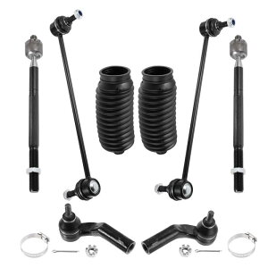 uxcell �t�����g�A�E�^�[�^�C���b�h�G���h �����N�X�T�X�y���V�����X�e�A�����O�^�C���b�h�G���h ES800025 ES800026 EV800024 K80235 Mazda�ɑΉ� 3�ɑΉ� 2004-2009�ɑΉ� ���R�z�C�G���W�� 8��