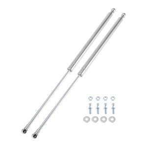 X AUTOHAUX 500mm/19.69" �K�X�X�g���b�g 100lb/445N/45kg �K�X�X�v�����O �V���o�[�g�[�� �X�e�����X�X�`�[�� 2�Z�b�g RV �J�[ �c�[���{�b�N�X ���b�h ���[�{�b�N�X �J�o�[ �L���r�l�b�g �h�A �J�o�[