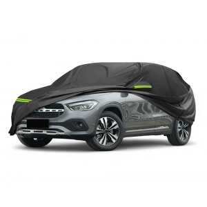 X AUTOHAUX �����Z�f�X�ɑΉ��E�x���c�ɑΉ�GLA 2013-2023�p�̎ԃJ�o�[ 210D-PU �A�E�g�h�A�t���J�[�J�o�[ �I�[���E�F�U�[�h�����h���Ă��h�~ �h���C�o�[�h�A�W�b�p�[�t�� �u���b�N