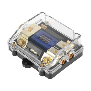 X AUTOHAUX ヒューズホルダー ヒューズ ヒューズボックス ヒューズキャップ ANL 2つのヒューズ付き100A 流通ブロック カーオーディオステレオ デジタルLEDディスプレイ 1個入り