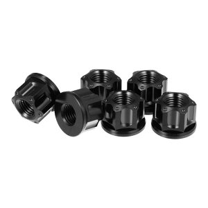 uxcell tW{gibg ]ԃI[goC[^[oCN֎ԎXvPbgp J[ANZT[ `^ M10 sb`1.25mm ubN 6