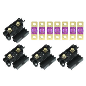 X AUTOHAUX 150A�q���[�Y�L�b�g 4 ANS�z���_�[ 7��150 AMP�q���[�Y �����p ���j�o�[�T�� �Ԃ̃f���A���o�b�e���[�p