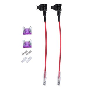 X AUTOHAUX 32V ���[�v���t�@�C�� �~�j �q���[�Y �A�_�v�^�[ �^�b�v �q���[�Y �L�b�g 3A �u���[�h �X�^�C�� �q���[�Y�t�� �� �{�[�g�p 2�Z�b�g