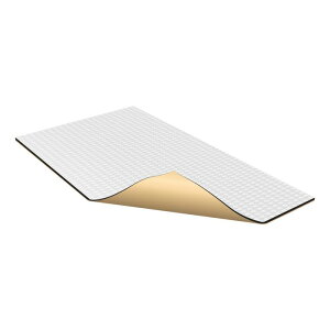 X AUTOHAUX 157mm 4mm 1.3sqft �J�[�T�E���h�f�b�h�j���O�}�b�g �A���~�q�[�g�V�[���h�f�� ���ȔS���� �t�[�h �{�[�g �G���W���J�o�[�p 15.75x11.81 �V���o�[�g�[��