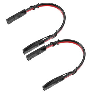 uxcell 10AWG SAE�n�[�l�X�N�C�b�N�R�l�N�g�f�B�X�R�l�N�g�A�Z���u�� 30A�q���[�Y�t�� 30cm�� �I�[�g�o�C�̃\�[���[�p�l���̓d���p 2��