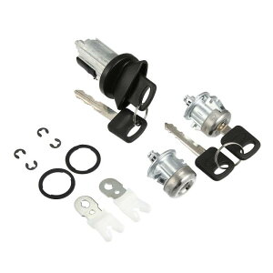 X AUTOHAUX �h�A���b�N�V�����_�[�C�O�j�b�V�����X�C�b�`�V�����_�[�Z�b�g �L�[�t�� 1L3Z-11582-A 7C3Z-1521990-A Ford�ɑΉ� F150 F250 F350 E150 E250 E350 Super Duty Explorer�ɑΉ� Lin coln�ɑΉ� �g�����X�|���_�[
