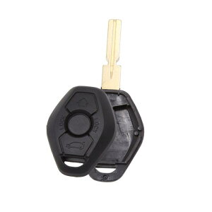 uxcell �L�[�V�F�� �����[�g�R���g���[���V�F�� 3�{�^�� BMW�ɑΉ� 3 5 6 7�V���[�YZ3 Z4 X3 X5 M5 325i E38 E39 E46 E65�p