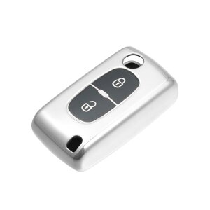 uxcell X}[gL[tHuP[XJo[ VR L[tHuVFveN^[ L[X PeugeotɑΉ 207 307 308 407 3008ɑΉ Vo[g[