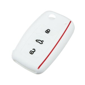 uxcell Ԃ̃RL[tHuVFP[X Jo[ی L[XGg[ VR[ Volksw agenɑΉ Jetta GTI Passat Golf Tiguan TouaregɑΉ 3{^ zCg