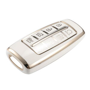 uxcell L[tHuJo[ HyundaiɑΉ G80 Gv80 Ή 8{^ GbW t@bV \tg TPU [gL[X X}[g L[tHuP[X ی zCg