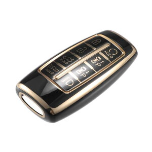 uxcell L[tHuJo[ HyundaiɑΉ G80 Gv80 Ή 8{^ GbW t@bV \tg TPU [gL[X X}[g L[tHuP[X ی ubN