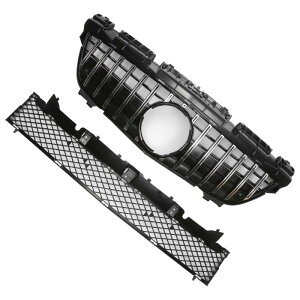 X AUTOHAUX �����Z�f�X�x���c�ɑΉ�SLK200 2012-2016�p�t�����g�A�b�p�[�t�[�h�o���p�[�O���� AMG�X�^�C�� �N���[���V���o�[�g�[������