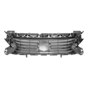 X AUTOHAUX レクサスに対応ES 300h 2016 2017 2018用のフロントアッパーフードバンパーグリルグリル No5311133450 フロントアッパーバンパーキドニーグリルグリルブラック