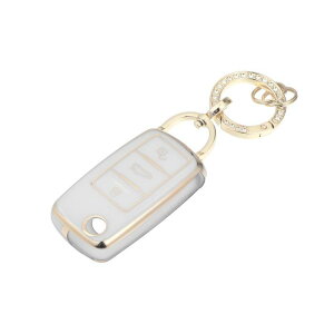 X AUTOHAUX L[tHuP[X 3{^TPUX}[g L[XGg[R Volksw agenɑΉ Beetle Eos Golf MK6 Jetta Passat Polo MK5 TiguanɑΉ `F[t zCg