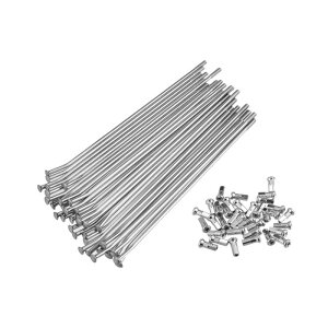 uxcell �I�[�g�o�C�̃X�|�[�N�X�L���J�o�[ 5.3 m�O�� �X�|�[�N�L�b�g �X�e�����X�| Hon da�ɑΉ� CRF450X 2005-2009 �X�|�[�N���������v���e�N�^�[ 36�Z�b�g