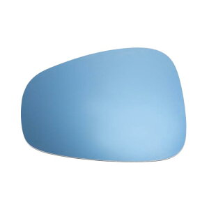 X AUTOHAUX アルファロメオに対応159 2005-2011用の左ドライバーサイドミラーガラス交換品W / バッキングプレートコンベックスヒーター付きブルー