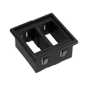 X AUTOHAUX ���b�J�[�X�C�b�` 2�X���b�g �p�l���n�E�W���O�z���_�[�Z�b�g ABS �u���b�N ���� LED���C�g�_�b�V���{�[�h�p �g�O���I�[�g���[�e�B�u ���j�o�[�T��