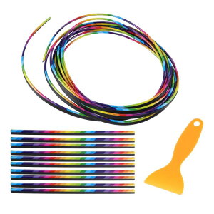 uxcell Ԃ̑XgbvC tB[CT[g CeAANZT[ J[GARog jo[T 5 M PVC }`J[ 1Zbg