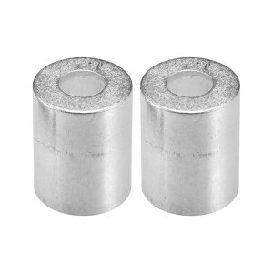 uxcell �ԗp�A���~�~���`�G�A�R���p�C�v �p��X���[�u 12mm 23mm���a 2��