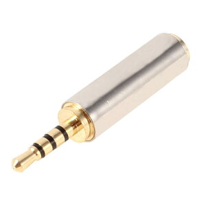 uxcell オーディオアダプター コンバーター 3.5mm メス→ 2.5mm オス