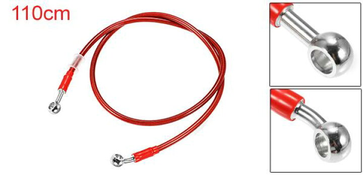 楽天市場】X AUTOHAUX ブレーキホース バイク メッシュ オイルホース 