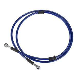 X AUTOHAUX 150cm 59.06 �I�[�g�o�C�p�u���[�L�N���b�`�I�C���z�[�X���C���p�C�v �N���b�`�X���b�g���K�X���C���R���p�C�v �u���[ ATV �_ �[�g�o�C�N�p