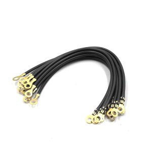 uxcell obe[P[u obe[C[ A[VOP[u A[XP[u ėp d͓] P[u 26.5cm ԗp DC 12V DC 24V 6mmے[q ubN 12