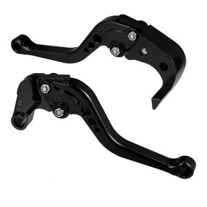 X AUTOHAUX �I�[�g�o�C�̃u���[�L�N���b�`���o�[ �܂��ݒ��߉\ CNC Suzuki�ɑΉ� GSXR 600 750 1000 GSXR600 GSXR750�ɑΉ� 2011-2016 GSXR1000�ɑΉ� 2009-2020 �u���b�N 1�y�A