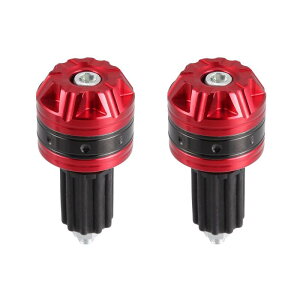 uxcell �n���h���o�[�G���h �L���b�v�v���O�o�[�G���h �A���~�j�E������ �I�[�g�o�C�p ���j�o�[�T�� 18mm ���b�h 1�y�A