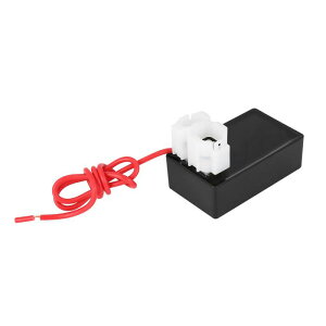 uxcell CDI �C�O�j�b�V�����{�b�N�X �I�[�g�o�C�_�Ί� ���C���[�t�� 5�s�� DC 12V GY6-125�p