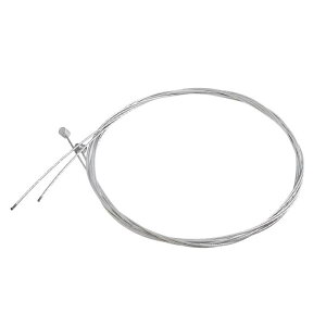 uxcell 2個の修復パート ユニバーサル自転車バイクのフロント リア ブレーキ ケーブル68.9"