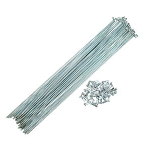 X AUTOHAUX 36 �� 14G J �x���h 244mmx2mm �o�C�N���]�ԃX�|�[�N �j�b�v���t�� �X�`�[�� �V���o�[�g�[��