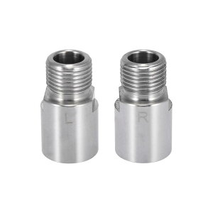 X AUTOHAUX ���]�ԃy�_���G�N�X�e���_�[�A�_�v�^�[ �g���y�_���X�y�[�T�[ ���E 14mm�l�W�t�� �y�_���o�C�NMTB BMX���[�h�X�g���[�g���]�ԗp �V���o�[�g�[�� 1�y�A