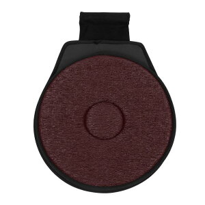 X AUTOHAUX 360°回転クッション オートカースイベルシートクッショントランスファーディスク カーシート用 ワインレッド