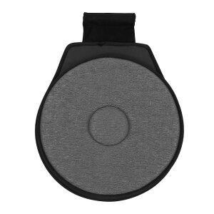 X AUTOHAUX 360°回転クッション オートカーに対応スイベルシートクッショントランスファーディスク カーシート用 グレー