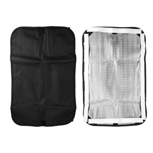 X AUTOHAUX RV�h�A�E�B���h�E�V�F�[�h�J�o�[ �t�����g�K���X ��d �L�����s���O�J�[�E�B���h�E�X�N���[���V�F�[�h ���悯�J�[�e�� �قƂ�ǂ̗��s�� RV 63x40cm 2��