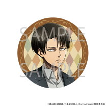 楽天市場】進撃の巨人 リヴァイ 缶バッジの通販