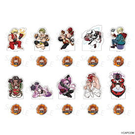 【 03/02 発送予定】 『ストリートファイター6』POPUPSHOP ミニキャラアクリルスタンド ※ブラインド販売 グッズ