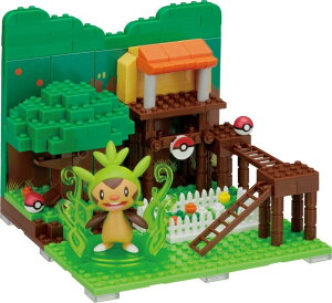 �i�m�u���b�N nanoblock+ �n���}�����̃c���[�n�E�X PP-002