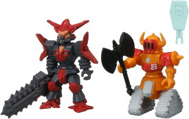 LBXバトルカスタム フィギュアセットLBXハカイオー絶斗&LBXブルド(リュウ専用)