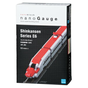 カワダ ナノブロック Nanoblock ナノゲージシリーズ トレインコレクション E6系新幹線 こまち Ngt 003 ブロック 価格比較 価格 Com