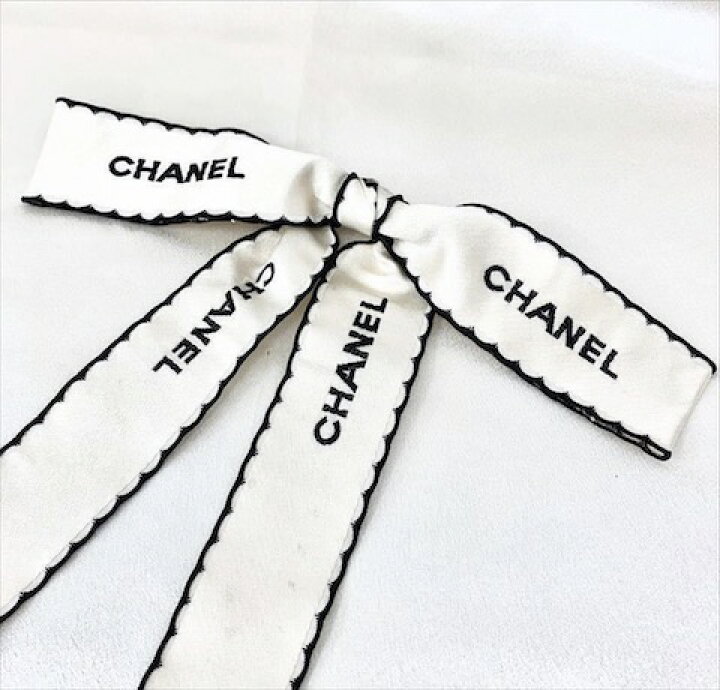 楽天市場】【美品】CHANEL シャネル ロゴ リボン ブローチ リボン
