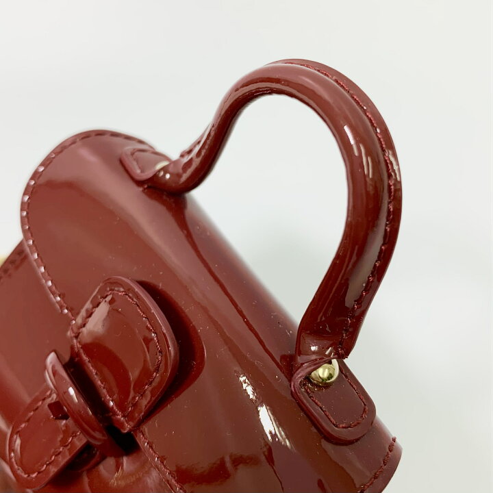 楽天市場】◇DELVAUX デルヴォー ブリヨン パテント バッグチャーム RD  