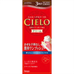 【医薬部外品】シエロ ヘアカラーEX クリーム3RO (ローズブラウン)×1個 4987205284687 【取寄商品】【3980円以上送料無料(沖縄・離島・海外除く)】