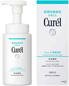 【医薬部外品】花王（kao）キュレル Curel 潤浸保湿 泡洗顔料 本体 (150mL)×1個 4901301269348