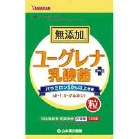 山本漢方製薬 ユーグレナ＋乳酸菌粒 120粒×1個 4979654027496