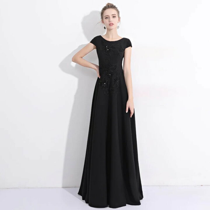 楽天市場】あす楽 (オーダー可能)ドレス dress black 黒 ブラック 大人 