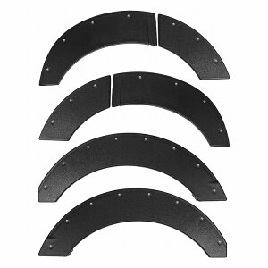 エブリイ DA17V DA17W オーバーフェンダー 6P チッピング ハミタイ対策 サイド ガード オバフェン フェンダーカバー プロテクター エアロ フロント リア ダイハツ バン エブリイ ワゴン エブリィ