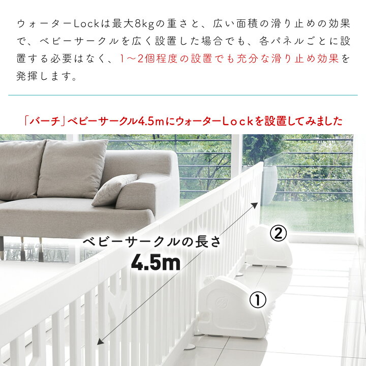 楽天市場】【5％OFF】レビュープレゼント中！ ベビーサークル 2個 